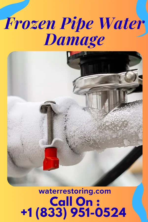 Frozen Pipe Water Damage in Rutland, IA